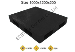 พาเลทพลาสติก 1000 x 1200 x 200 mm