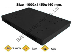 พาเลทพลาสติก 1000 x 1450 x 140 mm