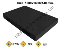 พาเลทพลาสติก 1000 x 1600 x 140 mm