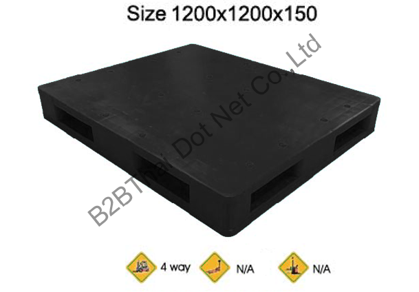 พาเลทพลาสติก 1200 x 1200 x 150 mm