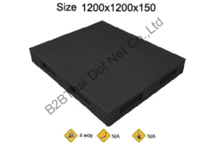 พาเลทพลาสติก 1200 x 1200 x 150 mm