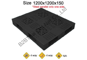 พาเลทพลาสติก 1200 x 1200 x 150 mm