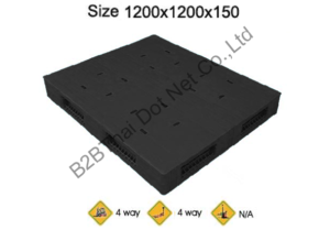 พาเลทพลาสติก 1200 x 1200 x 150 mm