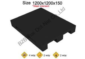 พาเลทพลาสติก 1200 x 1200 x 150 mm