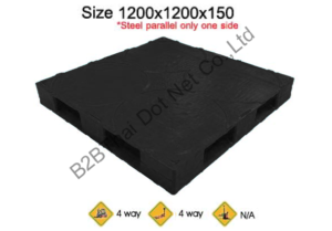พาเลทพลาสติก 1200 x 1200 x 150 mm