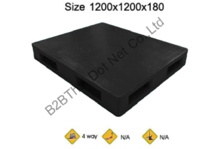 พาเลทพลาสติก 1200 x 1200 x 180 mm
