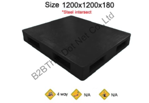 พาเลทพลาสติก 1200 x 1200 x 180 mm