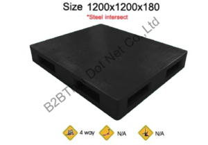 พาเลทพลาสติก 1200 x 1200 x 180 mm