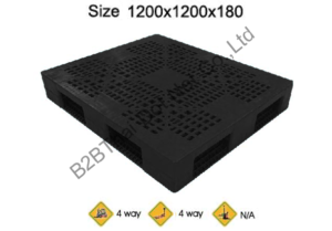 พาเลทพลาสติก 1200 x 1200 x 180 mm