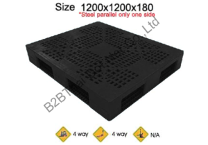 พาเลทพลาสติก 1200 x 1200 x 180 mm
