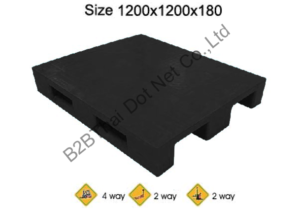 พาเลทพลาสติก 1200 x 1200 x 180 mm