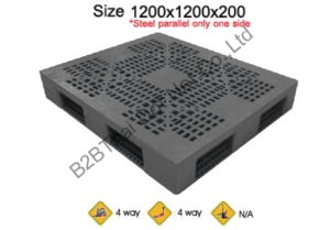 พาเลทพลาสติก 1200 x 1200 x 200 mm