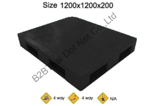 พาเลทพลาสติก 1200 x 1200 x 200 mm