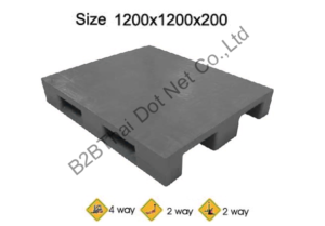 พาเลทพลาสติก 1200 x 1200 x 200 mm