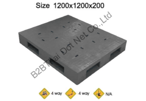 พาเลทพลาสติก 1200 x 1200 x 200 mm