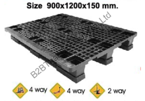 พาเลทพลาสติก 900 x 1200 x 150 mm