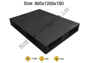 พาเลทพลาสติก 900 x 1200 x 150 mm