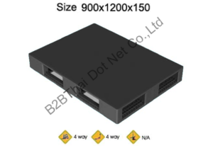 พาเลทพลาสติก 900 x 1200 x 150 mm